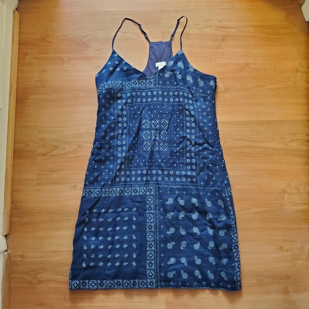 3/$30 SALE  RODEO DRESS J. Crew shift dress bandana print